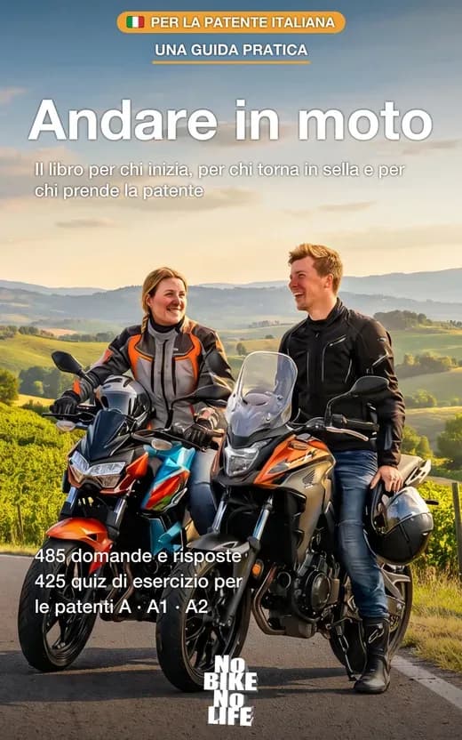 Portada de la edición para Italia: Andare in moto