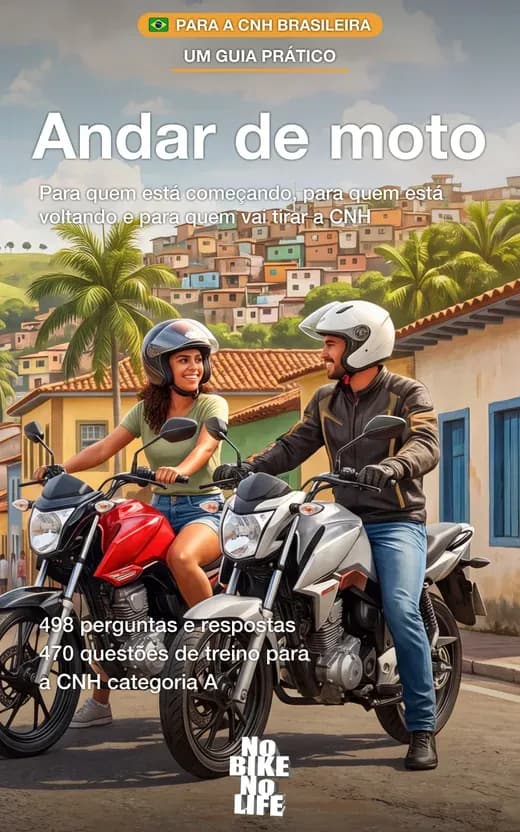 Portada de la edición para Brasil: Andar de moto