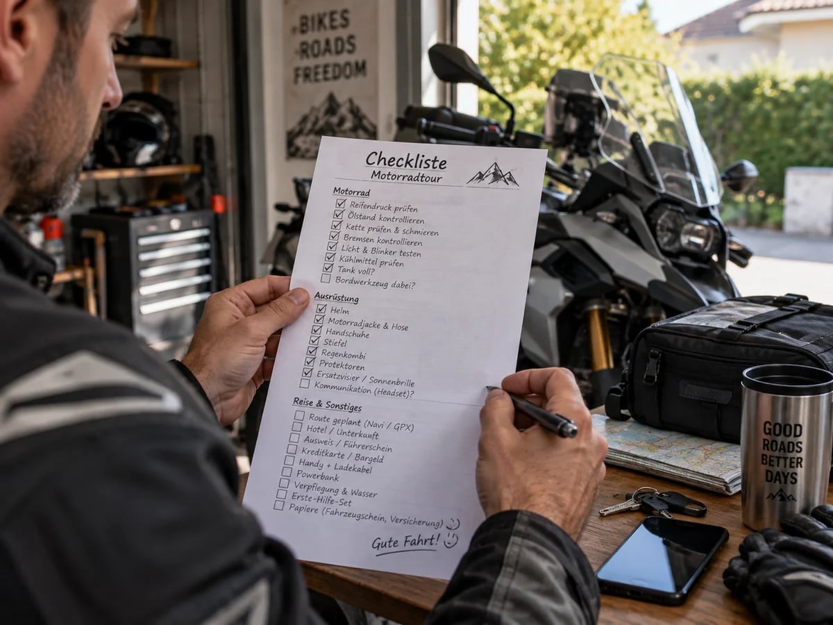 Lista de la ruta – imagen creada con IA